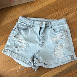 light american eagle mom shorts